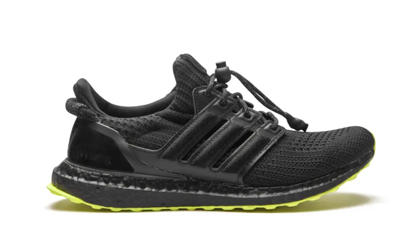 More Adidas Shoes Ultra Boost 'Ivy Park - Black Hi-Res Yellow'